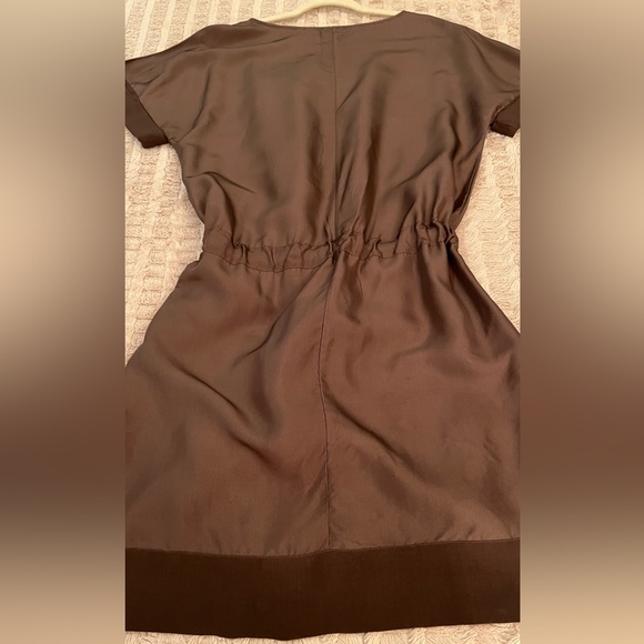 ROSSO35 100% Silk dress.  Size 46 | L | 10 - Picture 2 of 11